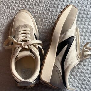 Sneakers with Black Accents